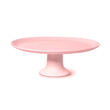 Suporte para bolo rosa